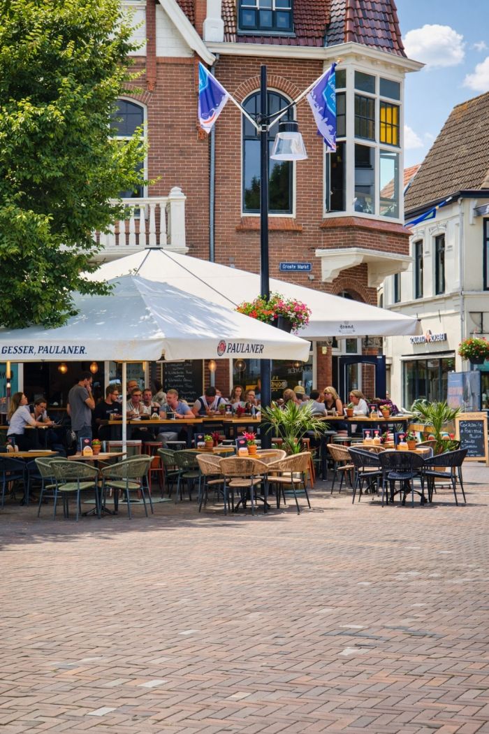 Terrasje van Cafe Vanouds in Oldenzaal