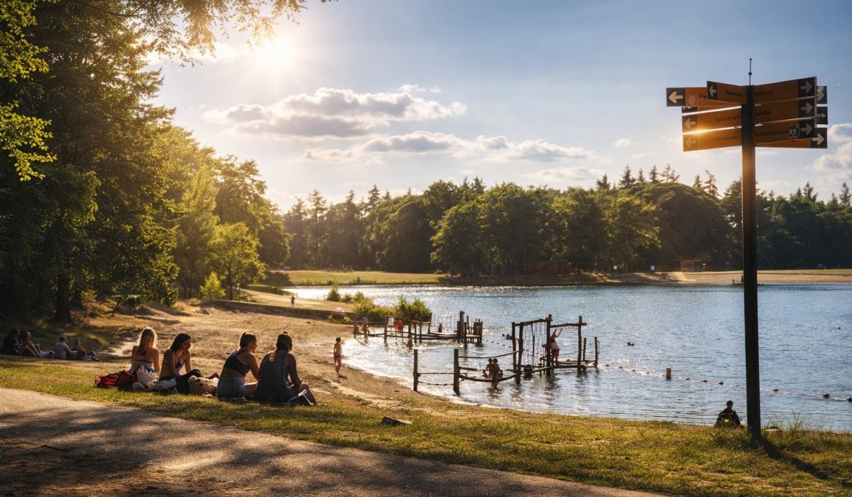Het Hulsbeek - recreatiepark en zwemmeer in Oldenzaal